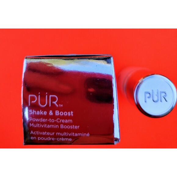PUR Shake Boost Multivitamin Makeup Booster Skin Powder Cream Health Skincare 1x - Picture 5 of 16